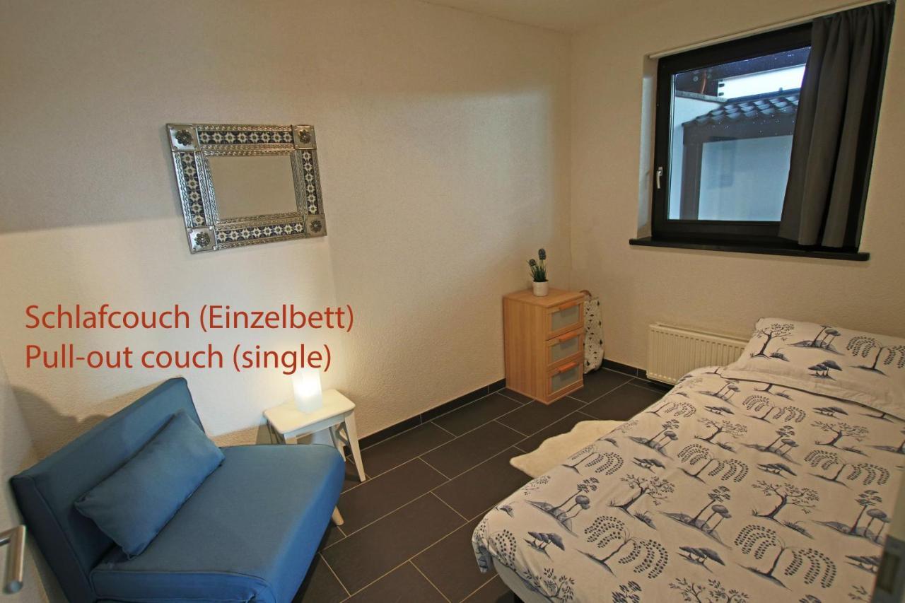 Hunsrueck Valley View Apartment With Cedar Sauna Bruschied Exteriör bild