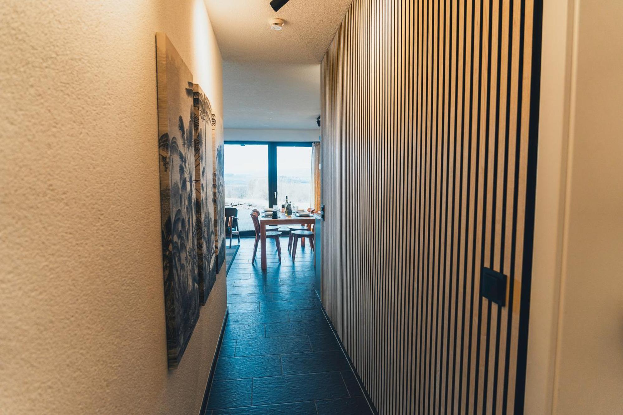 Hunsrueck Valley View Apartment With Cedar Sauna Bruschied Exteriör bild